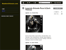 Tablet Screenshot of maddenultimate.com